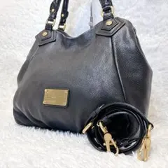 ✨美品✨ マークジェイコブス 2WAY レザー ショルダーバッグ トート 金具