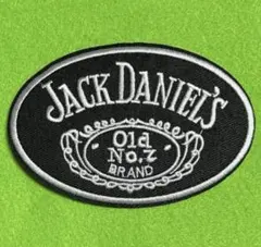 A465 米国テネシーウイスキー　ジャックダニエル　刺繍ワッペン　アイロン