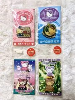 サンリオ　ご当地　ハローキティ　ピンバッジ　4種セット