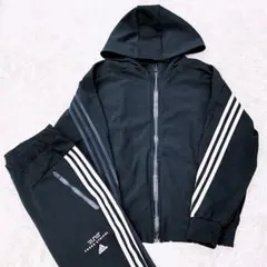 【極美品】 アディダス ジャージ フルジップパーカー セットアップ