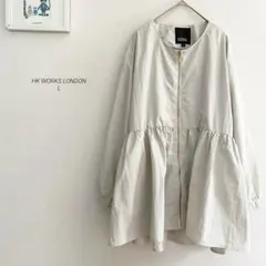 HK WORKS LONDON ノーカラージップライトアウター　5458のサムネイル