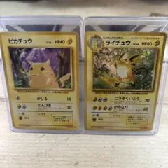 ピカチュウ ライチュウ トレーディングカードセット