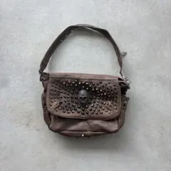 Roen leather sholder bag archive - メルカリ