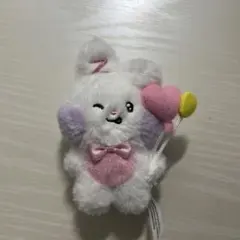 zeroni ユジン　ユニニ　巾着　ベビー　ミニぬいぐるみキーリング　バッジ zeroni ユジン ユニニ 巾着 ベビー ミニぬいぐるみキーリング