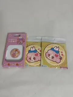 ハートピアスローライフ スマホスタンド 缶バッジ スポンジ - メルカリ