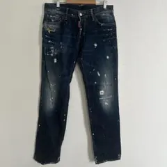 DSQUARED ダメージ加工デニムパンツ