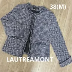 ロートレアモン ツイードジャケット ノーカラー セレモニー 入学式 フォーマル