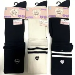 ☆【新品】オーバーニーソックス　size19〜24㎝　3足まとめ売り