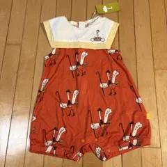 ルミスマリーンノースリブカバーオール　80cm