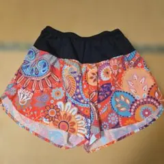 JINGER ペイズリー柄ショートパンツ L