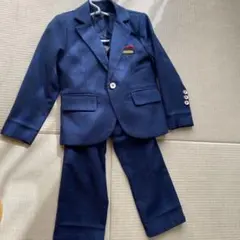 キッズ スーツ ネイビー 90cm セット