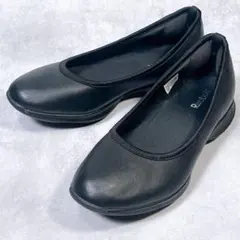 ☆美品☆【リーボック】イージートーン (24.5) レザー　パンプス　ブラック