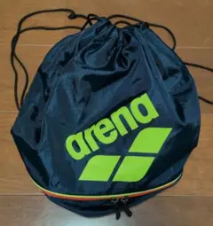 arena ネイビー プールバッグ
