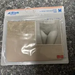 UNIQLO AIRism レースショーツ ジャストウエスト　ナチュラル　M