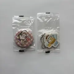 mofusand×くら寿司びっくらポン 缶バッジキーホルダーセット
