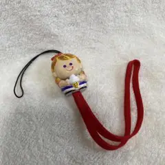 ニッセイ　セイチャン　携帯ストラップ　 ソフトクリーム　レトロ