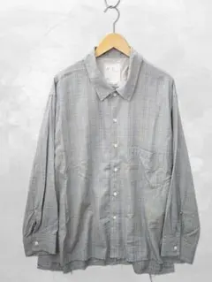 26ss ANCELLM AGING RAYON CHECK SHIRT 2 - メルカリ
