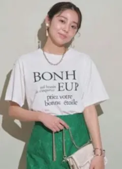JUSGLITTY ロゴTシャツ ホワイトのサムネイル