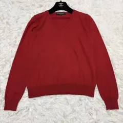 ブルックスブラザーズ Vネックセーター カシミヤ シルク M 長袖