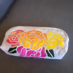 ハワイアンキルトポーチ