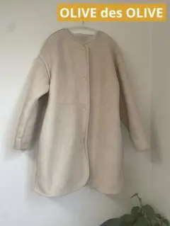 OLIVE des OLIVE オリーブデオリーブ　ボアブルゾン　Ｍ　匿名配送のサムネイル
