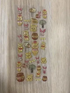 プーさん ボンボンドロップシール