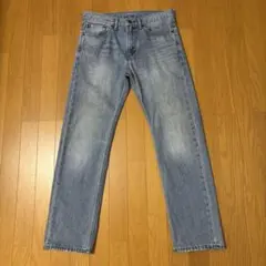 リーバイス505 ストレートデニム W31 L30 ライトインディゴ ユーズド