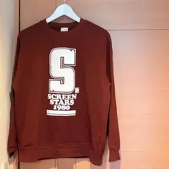 スクリーンスターズ スウェット M エンジ ボックスシルエット 裏毛 トレーナーのサムネイル