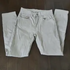 UNIQLO ライトベージュ　スリムフィット　スリムパンツ　チノパン 　Sサイズ