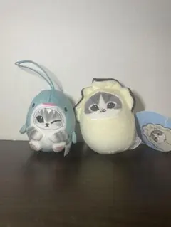 mofusand サメにゃん 餃子にゃん マスコット 2点セットのサムネイル