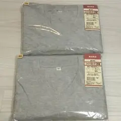 新品未使用　無印良品　Vネックシャツ　2枚組×2セット　MAのサムネイル