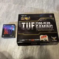 CPU i7 9700K ／マザーボードZ390 ／メモリ32GB