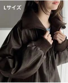 classicalelf リブタートル フェイクレザージャケット
