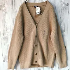 タグ付未使用★ユニクロ Vネックカーディガン XL ユニセックス UNIQLO