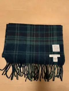 THE SHOP TK カシミヤ混チェックマフラー