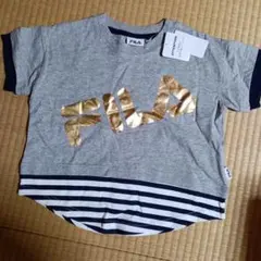 FILA ゴールドロゴ Tシャツ