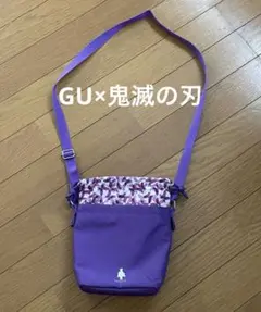 GU×鬼滅の刃【禰豆子ショルダーバッグ】