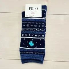 新品未使用！POLO キッズ靴下 ネイビー 12~15cm