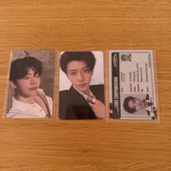 ジェミン　NCT JNJM BOTH SIDES トレカ　ID セット