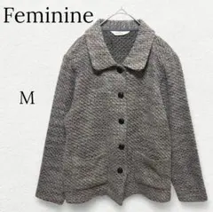 【フェミニン】ツイードショートコート ジャケット アウター ウール レトロ 上品