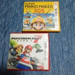 スーパーマリオメーカー & マリオカート7のセット