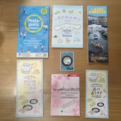 シナモロール 品川観光マップ・マンホールカードセット