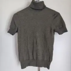 トラサルディ ボーダーTシャツ 半袖 カシミヤ混カットソー 小さめのサムネイル