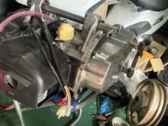 ヤマハ jog 横型エンジン オーバーホール済み 5BM 途中 ギアオイル付き