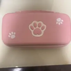 Nintendo Switch キャリングケース ピンク 肉球デザイン