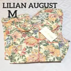 【新品未着用タグ付き】LILIAN AUGUST レディースM 花柄パジャマ