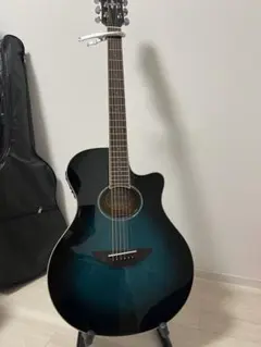 Morris アコースティックギター ブルーグラデーション - メルカリ