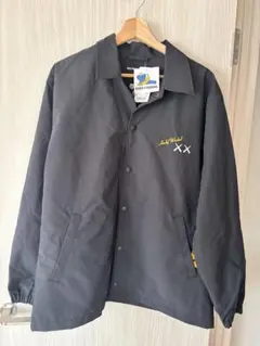 新品　KAWS + WARHOL ナイロンジャケット L サイズブラック