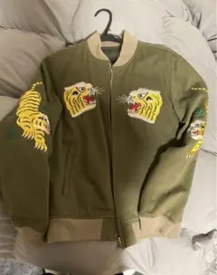 ワコマリア、wackomaria、スカジャン、ベトジャン希少 WACKO MARIA - 別格のリバーシブルデザイン ワコマリア 虎