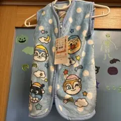アンパンマン スリーパー　青　未使用タグ付き